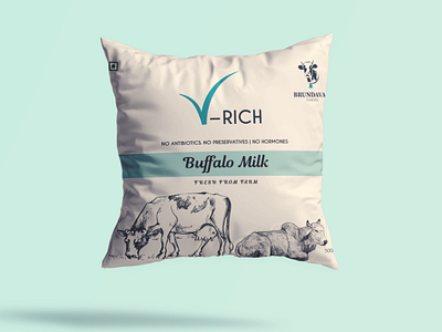 Milk bag and pouch packages design | product packaging design