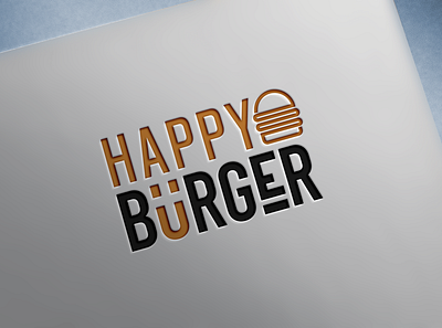 Logo for: Happy Burger branding logo logodesign