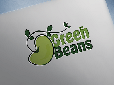 Logo For: Green Beans logo logodesign