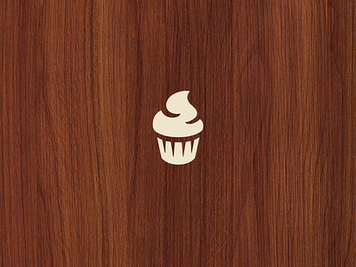 Tiny cupcake cupcake icon illustration