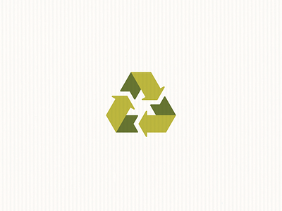 Recycle green icon logo recycle recycling reuse symbol