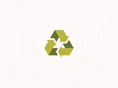 Recycle green icon logo recycle recycling reuse symbol