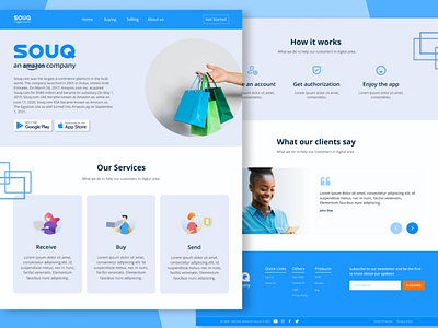 Landing Page | Daily UI Challenge 003