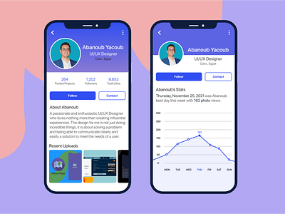 User Profile | Daily UI Challenge 006