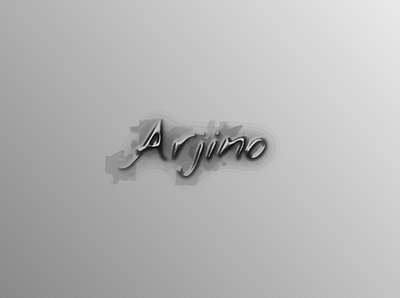 Arjino design illustration logo vector