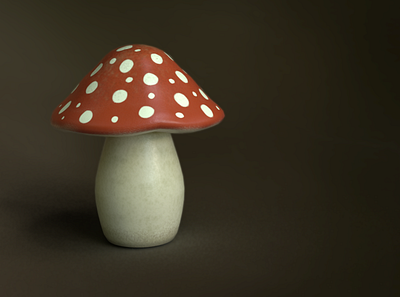 Mushroom - 3D render 3d