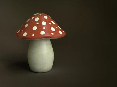 Mushroom - 3D render