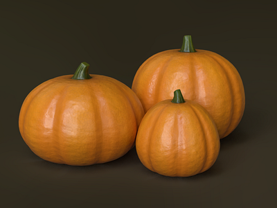 Pumpkin - 3D render