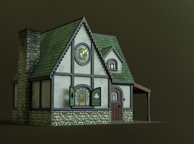 House - 3D render
