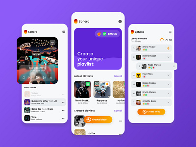 Sphera music app