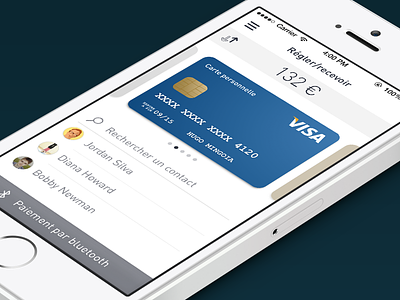 Lydia unsolicited redesign app credit card ios iphone lydia paiement redesign visa