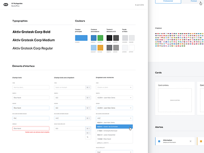 UI Styleguide