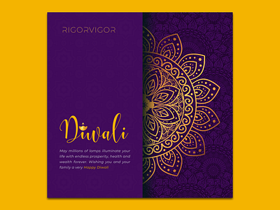 Diwali Poster graphic design