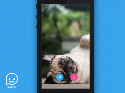 Snapd Send animation app gif ios iphone pixate snapd