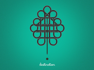 Tubes 3d app design icon illustration logo turquoise typography