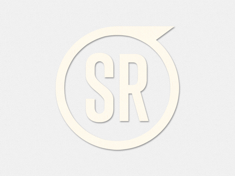 SR animated apps colour design gif logo typography