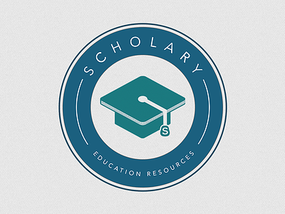 Scholary Logo design