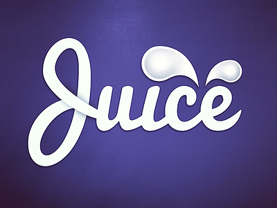 Juice logo juice logo typography