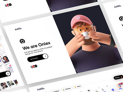 Landing Page Dribbble🏀