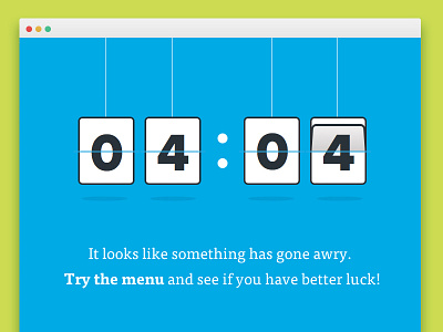 404 error page 404 blue clock error flat portfolio
