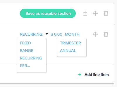 New pricing structures