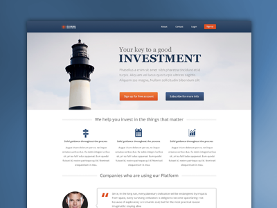 B2B Landing Page