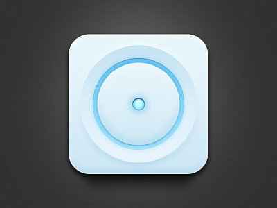 It's damn cold button app icon blue button cold icon layer styles rebound