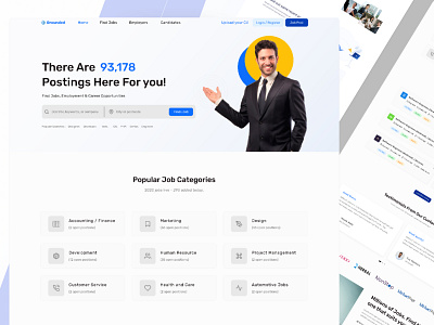 Grounded Job Listing Landing Page 🔥🔥