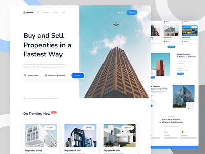 Real Estate Ascent Landing Page 🔥🔥