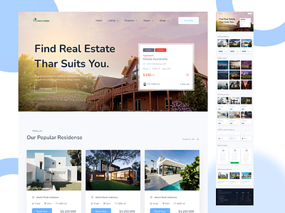 Capital House Real Estate Landing Page 🔥🔥🔥