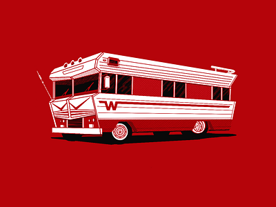 Winnebago digital illustration graphic design illustration