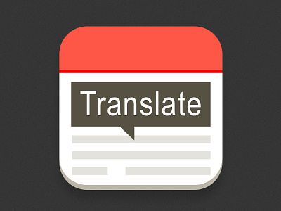 Translate Icon app app icon icon translate