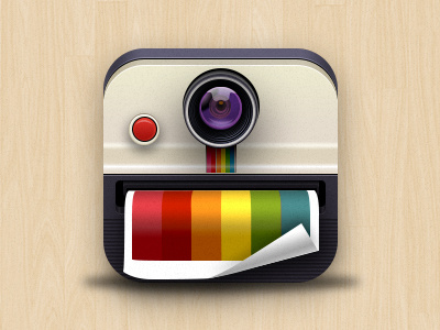 Camera icon camera icon instagram photoshop practice