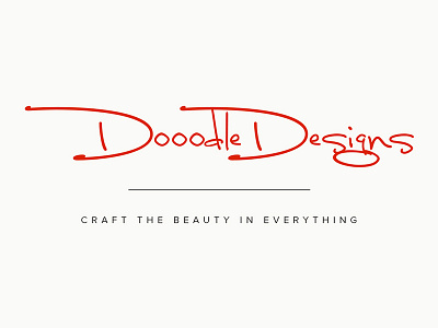 DooodleDesigns Logo design doodle dooodle logo