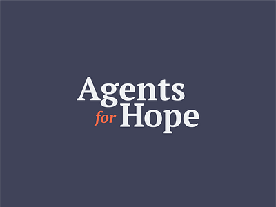 Agents for Hope - Lockup