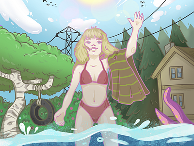 Summer Time illustration