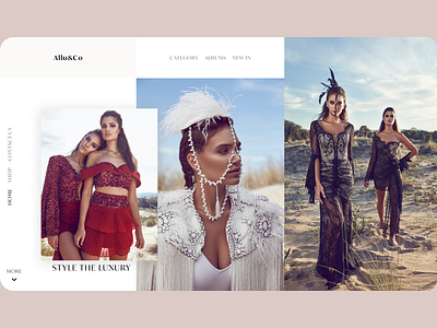 Fashion - Web UI #exploration