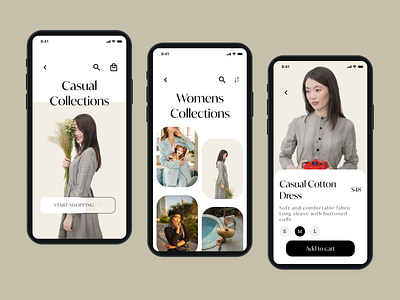 Ecommerce App - Women's fashion