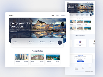 Hotel Booking page