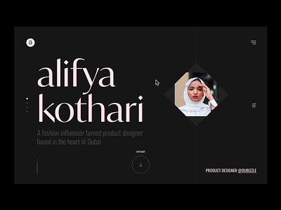 Portfolio Website - Figma animation branding design figma micro interaction motion portfolio product design prototype ui ux web website