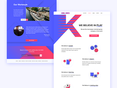 Careers landing page