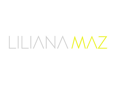 Liliana Maz Logo designer brand font logo maz minimal simplicity typography