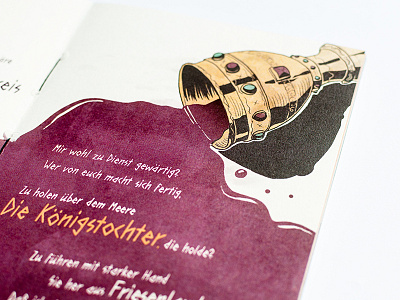 Svend Felding – The Viking Hero (3) art book cover drawing goblet hero illustration print typography viking vikings wine