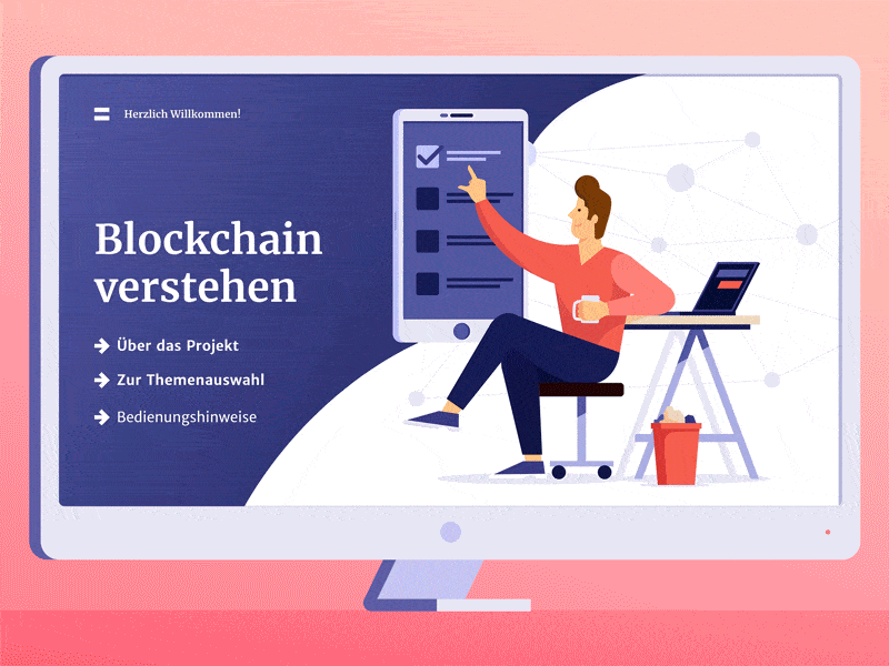Blockchain Landing Page - 2