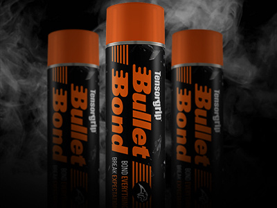 Bullet Bond adhesive branding design graphic design logo packaging