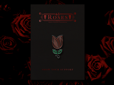 65 Roses - Enamel Pin