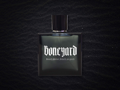 Boneyard - you smell like death black design edinburgh perfume scotland