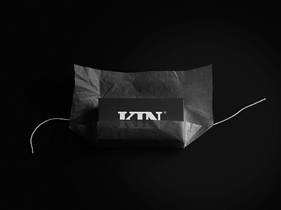 Kin business card black branding card design dublin type