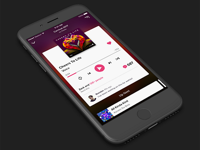 009 - Music Player daily dailyui music music player