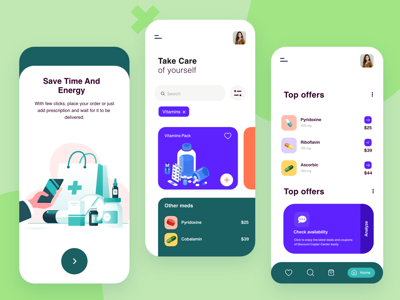 mobile-app-online-pharmacy-by-ghulam-mustafa-on-dribbble